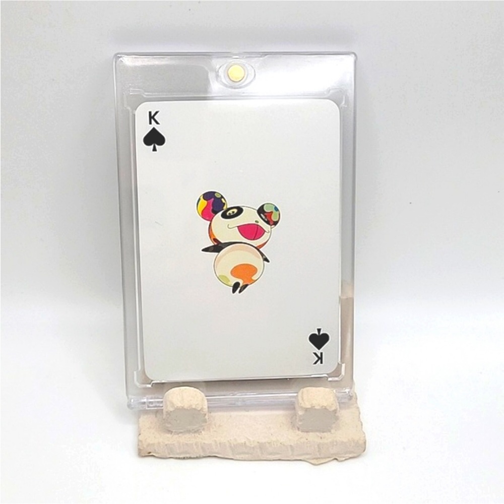 ♠️KING♠️ MURAKAMI♦️♠️ by Louis Vuitton PLAYING CARD — Single Card KING of Spades